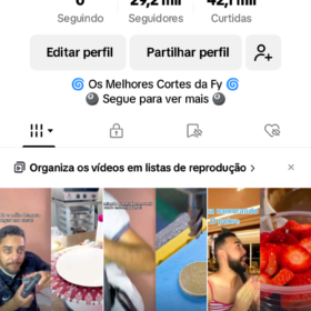 CONTA TIKTOK COM QUASE 30 MIL SEGUIDORES