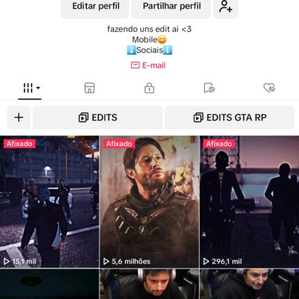 CONTA TIKTOK 96K DE FOLLOW
