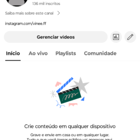 CANAL DE +130K DE INSCRITOS CONTEÚDO JOGOS