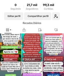 Tiktok Monetizado Com Mais de 21k de seguidores