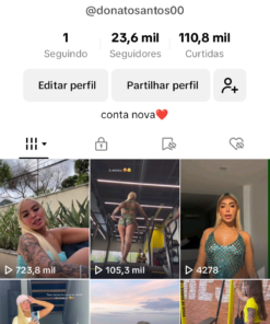 Conta Tiktok Monetizada 23K