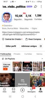 Conta kwai 128.5K Seguidores | Política | 2.1M Curtidas