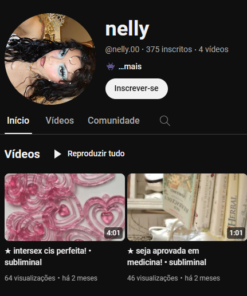 Canal Dark do YouTube +360 inscritos (NÃO MONETIZADO)