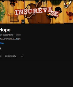 Canal YouTube 10.800 mil inscritos muito engajada 117 mil visualizações