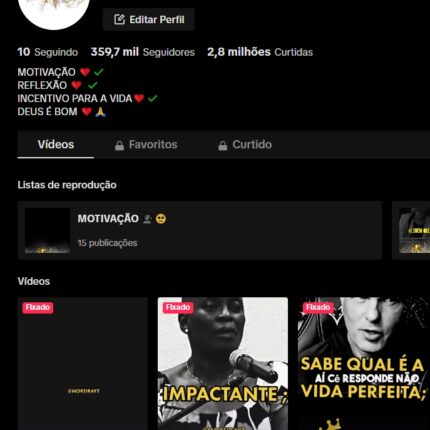 "Conta do TikTok à Venda: Desperte sua Criatividade!"
