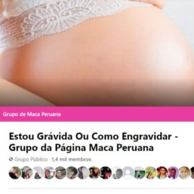 Estou Grávida Ou Como Engravidar - Grupo facebook da Página Maca Peruana -1,6 mil membros