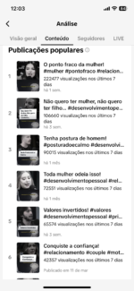 Tiktok não monetizado com 10,1k de seguidores 90% Br - Imagem 3