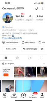 Conta no Kwai 370k 200M views Diamante ll