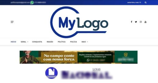 Blog/Portal Responsivo WBTIV10 _ 3 meses de host grátis