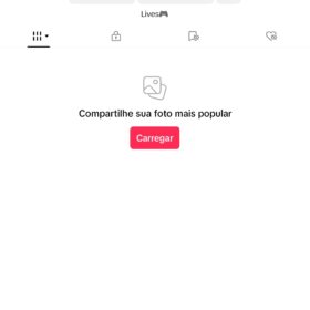 Conta TIKTOK com 520 seguidores