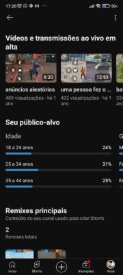 Canal do YouTube (Free Fire) 13,2 mil inscritos • 149 vídeos - Imagem 4