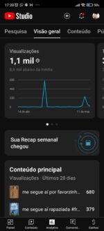 Canal do YouTube (Free Fire) 13,2 mil inscritos • 149 vídeos - Imagem 2