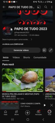 CANAL YOUTUBE 237K-papo de tudo ,aborda todo tipo de conteúdo. - Imagem 6