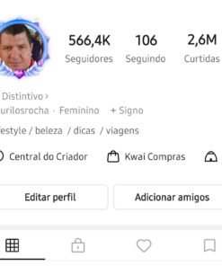 kwai com 566k monetrizado, pronto p verificado