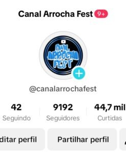 conta tiktok nicho musica promoção MAIS DE 9K DE Seguidores 44.7K Curtidas