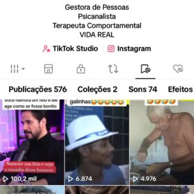 Conta do TikTok com 118k de seguidores reais