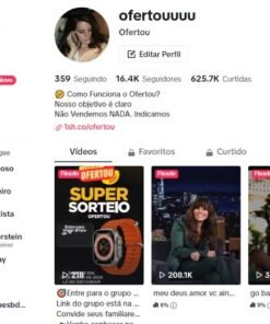 Conta TikTok Pronto para Monetizar com 16K de Seguidores