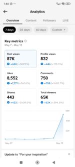 [ESSA É A MELHOR CONTA PRA VOCÊ COMPRAR] Conta tiktok  54.2K Seguidores 551.1K Curtidas nicho muito bom pra vender produtos amazon, ecommerce ou infoprodutos e monetiza também - Imagem 2