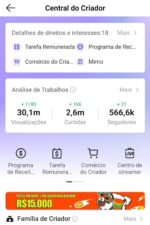 kwai com 566k monetrizado, pronto p verificado - Imagem 2