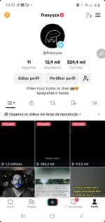 TIKTOK MONETIZADO 15.4K Seguidores 324.6K Curtidas