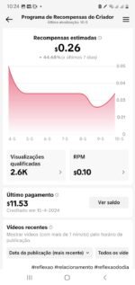 TIKTOK MONETIZADO 15.4K Seguidores 324.6K Curtidas - Imagem 2