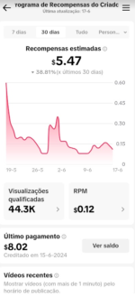 TIK TOK MONETIZADO 28.5K Seguidores 121.4K Curtidas - Imagem 2