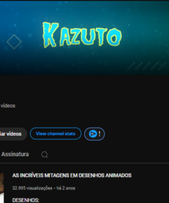 Canal de anime, séries, filmes e desenhos 16,5 mil inscritos