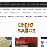 ????✨ Site Cheio de Sabor – Portal de Receitas e Gastronomia