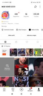 Conta do Kwai 50.8K Seguidores | 87 Seguindo | 6.2K Curtidas