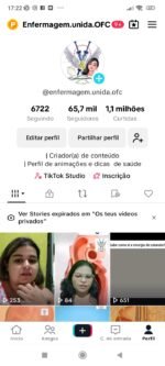 Perfil monetizado com 65.7k no tiktok - Imagem 2