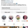 Instagram 489 publicações 21,3 mil seguidores