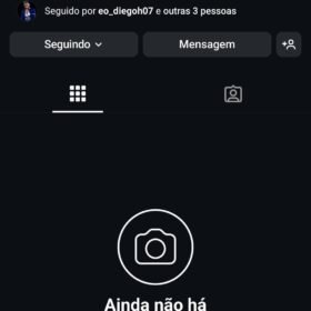 Conta de Instagram 540 Seguidores