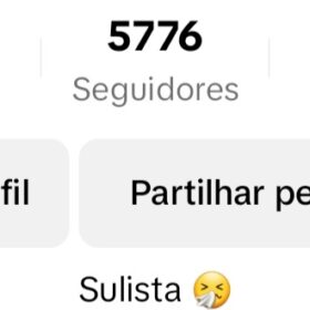 Conta de Tiktok 5776 Seguidores