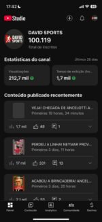 CANAL DO FLA COM 100K DE INSCRITOS - SEM STRIKES