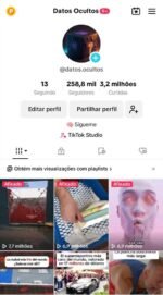 CONTA EM ESPANHOL 258K SEGUIDORES (MONETIZADA)