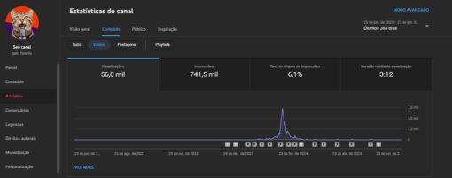 Canal Youtube Gato Falante Com 1k de Inscritos - Imagem 5