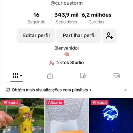 CONTA MONETIZADA - 343K SEGUIDORES EM ESPANHOL