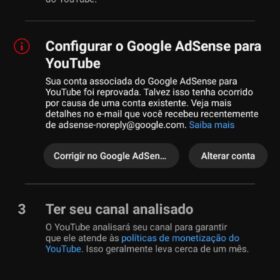 Canal YouTube 170 mil inscritos