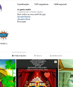 Instagram game com mais de 1000 seguidores