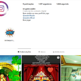 Instagram game com mais de 1000 seguidores
