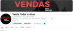 Canal Youtube de Vendas com 1230 Inscritos