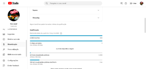 Canal castrolofc (canal de jogos) com 2500 inscritos - Imagem 3