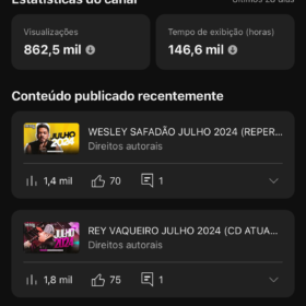 VENDO CANAL COM MAIS DE 90 MIL INSCRITOS SUPER ENGAJADO