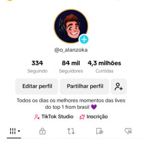 TIKTOK DE CORTES MONETIZADO COM 84k DE SEGUIDORES