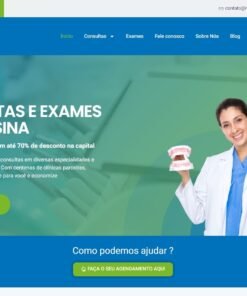 Site MedTeresina (Consultas a preço popular)