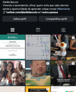 Conta no Instagram com 83 mil Seguidores
