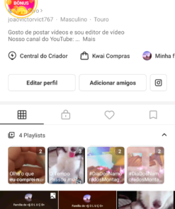 Kwai 179 Seguidores 37,0 Mil Visualizações Não Monetizado
