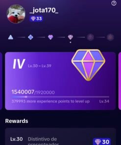 Conta de presenteador do tiktok 6066 Seguidores