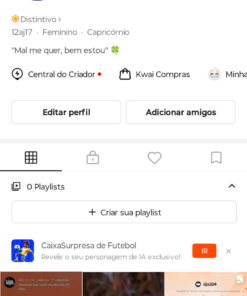 Conta Kawai 35,4 mil seguidores