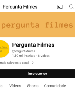 Canal Pergunta filmes 1,19 mil inscritos